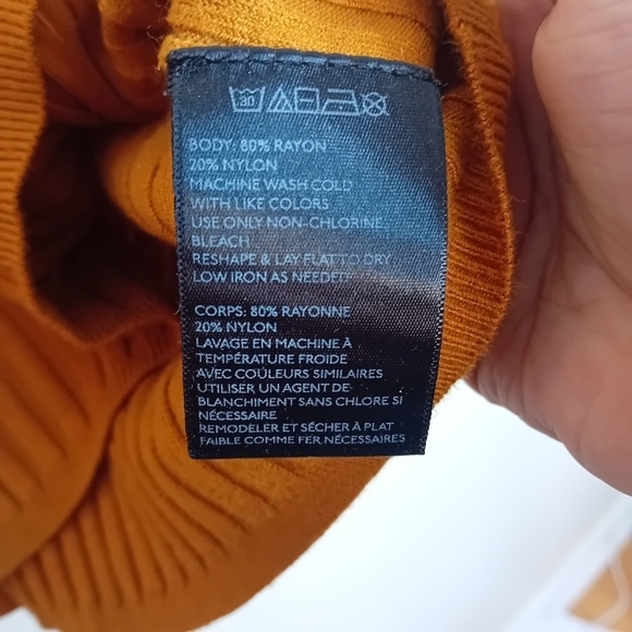 Urban Outfitters UO Silence +  Noice Mustard Ribbed Crop Tank Top Size Large - Picture 11 of 11